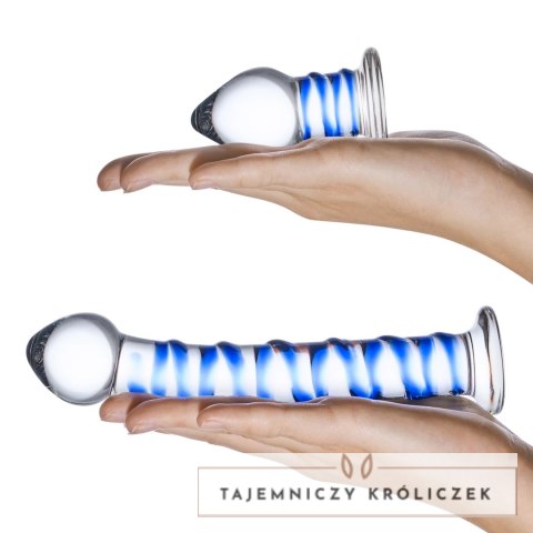 Glas Double Penetration Set - Zestaw szklanych akcesoriow spiralnych Glas