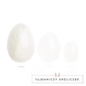 La Gemmes Yoni Egg L Clear Quartz - kamień szlachetny, rozmiar L La Gemmes