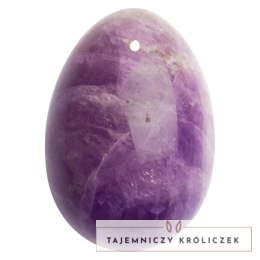 La Gemmes Yoni Egg Pure Amethyst L - naturalny ametyst, rozmiar L La Gemmes