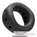 Oxballs Air Airflow pierścień intymny Black Ice lekki silikonowy Oxballs