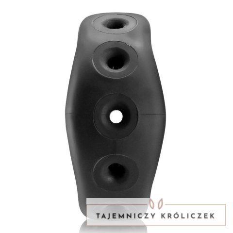 Oxballs Air Airflow pierścień intymny Black Ice lekki silikonowy Oxballs