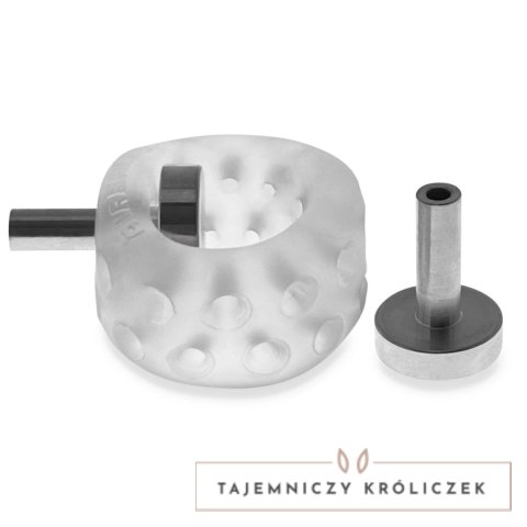 Oxballs Airballs Electro Air-Lite pierścień intymny przezroczysty Oxballs