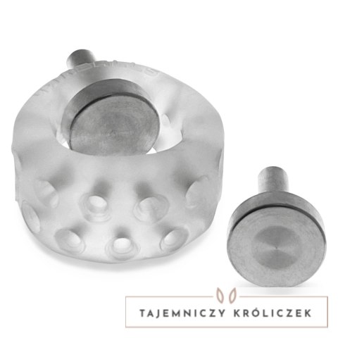 Oxballs Airballs Electro Air-Lite pierścień intymny przezroczysty Oxballs