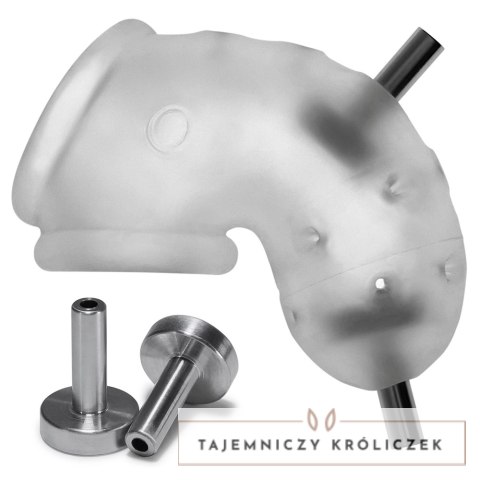 Oxballs Airlock Electro Air-Lite przezroczysta klatka intymna elektro Oxballs