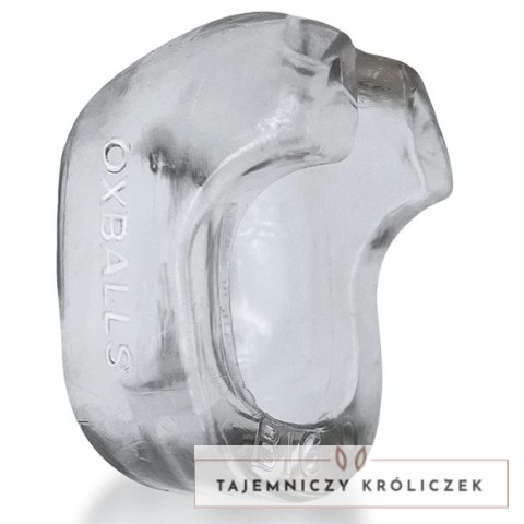 Oxballs Big-D Transparentny pierścień anatomiczny flexTPR XL Oxballs