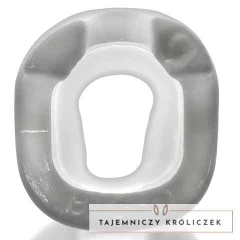 Oxballs Big-D pierścień anatomiczny flexTPR biały 9 cm Oxballs