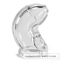 Oxballs Cock-Lock Transparent System blokujący - elastyczna klatka TPR Oxballs