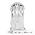 Oxballs Cock-Lock Transparent System blokujący - elastyczna klatka TPR Oxballs