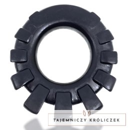 Oxballs Cock-Lug silikonowy pierścień anatomiczny czarny 33 mm Oxballs