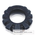 Oxballs Cock-Lug silikonowy pierścień anatomiczny czarny 33 mm Oxballs