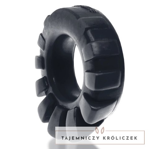 Oxballs Cock-Lug silikonowy pierścień anatomiczny czarny 33 mm Oxballs
