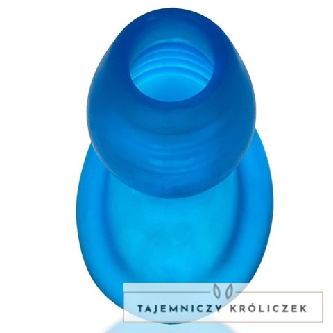 Oxballs Glowhole-2 Plug Morph LED Niebieski Duży - Szeroka podstawa Oxballs