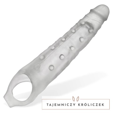 Oxballs Snake Przedłużka Intymna Transparentna Plus+Silikon Długa Oxballs