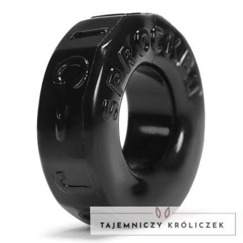 Oxballs Sprocket pierścień dynamiczny czarny, elastyczny, 4,45 cm Oxballs