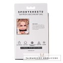 Sportsheets Saffron silikonowy knebel bit czerwony regulowany Sportsheets