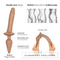 Strap-On-Me Switch Plug-in Model L Caramel - Anatomiczny System 2w1 Strap-On-Me