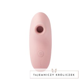 Svakom Pulse Lite Neo stymulator z technologią ssącą, rożowy, aplikacja Svakom