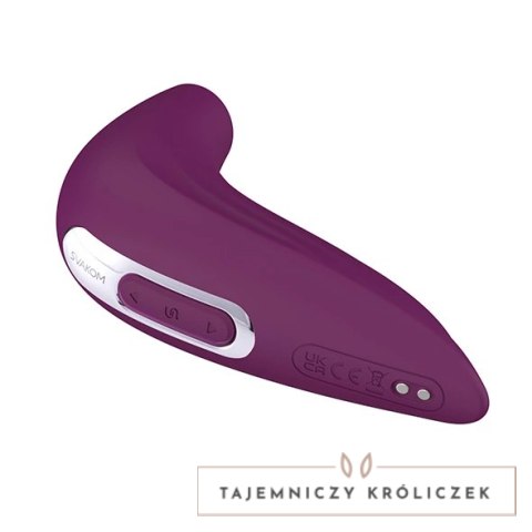 Svakom Pulse Union fioletowy stymulator bezdotykowy z aplikacją, wodoodporny Svakom
