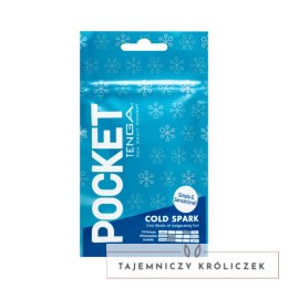 Tenga Pocket Cold Spark - jednorazowa maszyna intymna, chłodzący efekt Tenga