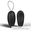 The Screaming O Premium Remote Egg czarny - system wibracyjny z pilotem The Screaming O
