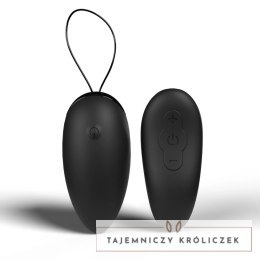 The Screaming O Premium Remote Egg czarny - system wibracyjny z pilotem The Screaming O