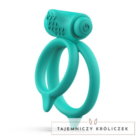 B Swish bcharmed Basic Plus Sea Foam - podwojny pierścień wibrujący silikonowy B Swish