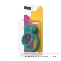 B Swish bcharmed Basic Plus Sea Foam - podwojny pierścień wibrujący silikonowy B Swish