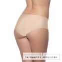 Bye Bra Invisible Hipster XL - Bezszwowe Majtki 2-Pack Nude & Black Bye Bra