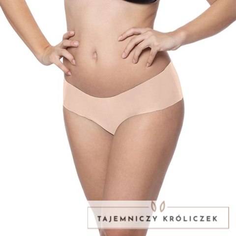 Bye Bra Invisible Hipster XL - Bezszwowe Majtki 2-Pack Nude & Black Bye Bra