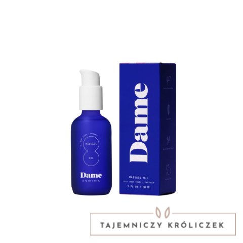 Dame Products Olejek do masażu 60 ml drzewo sandałowe i kardamon Dame