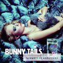 FeelzToys Bunny Tails Purple - metalowy korek z ozdobnym futerkiem FeelzToys