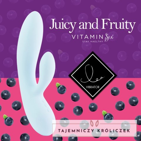 FeelzToys Lea Blueberry - Zaawansowany model z dwoma silnikami, wodoodporny FeelzToys