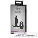 Fifty Shades of Grey Relentless Vibrations - model zdalny, silikon czarny Fifty Shades of Grey