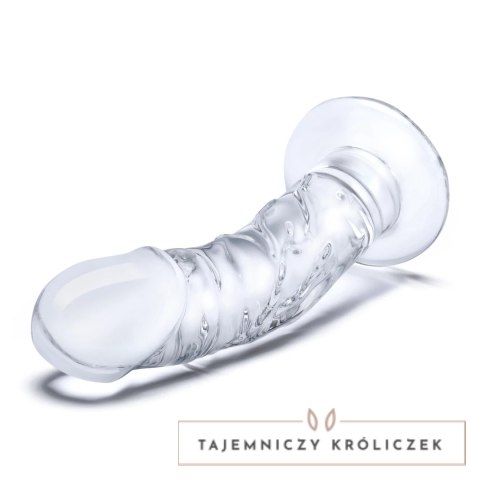 Glas Curved Realistic - model szklany, przezroczysty, 17 cm, z żyłkami Glas
