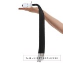 Glas Horse Tail szklany plug z dekoracyjnym ogonem, 7,6 cm Glas