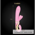 Gvibe Grabbit Pink - wielofunkcyjny model z 3 silnikami, silikon medyczny Gvibe