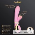 Gvibe Grabbit Pink - wielofunkcyjny model z 3 silnikami, silikon medyczny Gvibe