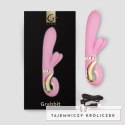 Gvibe Grabbit Pink - wielofunkcyjny model z 3 silnikami, silikon medyczny Gvibe