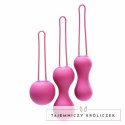 Je Joue Ami Zestaw 3 Kul Kegla Fuchsia - Progresywny System Ćwiczeń Je Joue