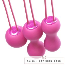 Je Joue Ami Zestaw 3 Kul Kegla Fuchsia - Progresywny System Ćwiczeń Je Joue