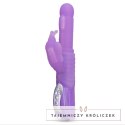 Layla Cartamo Vibrator Purple - silikonowy masażer z rotacją Layla