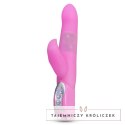 Layla Fiorette Pink - Wibrujący model rotacyjny, silikonowy, 26 cm Layla