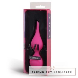 Layla Peonia Pink - dwie silikonowe kulki do ćwiczeń mięśni Kegla 140g Layla