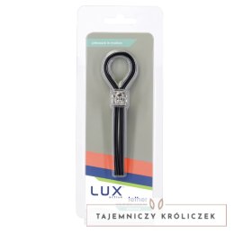 Lux Active Tether pierścień regulowany silikonowy wodoodporny czarny Lux Active