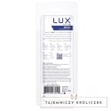 Lux Active Tether pierścień regulowany silikonowy wodoodporny czarny Lux Active