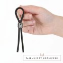 Lux Active Tether pierścień regulowany silikonowy wodoodporny czarny Lux Active