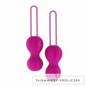 Nomi Tang IntiMate Kegel Set Plus Red Violet - zestaw do ćwiczeń mięśni Nomi Tang