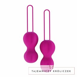 Nomi Tang IntiMate Kegel Set Plus Red Violet - zestaw do ćwiczeń mięśni Nomi Tang