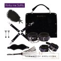 Rianne S Soiree Kinky Me Softly Black - Zestaw akcesoriow 7w1 w eleganckiej torbie Rianne S