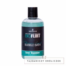 Sensuva Big Flirt Bubble Bath Sweet Temptation 237ml - płyn z feromonami Sensuva